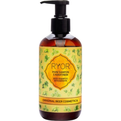 Ryor pivní šampón s keratinem 250 ml