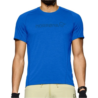 Norrøna Мъжка фланелка с къс ръкав за колоездене Norrøna Fjørå Equaliser Lightweight T-Shirt Sport shirt - Skydiver - размер M (056-3662-0512)