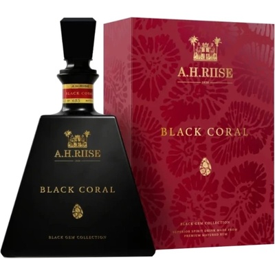 A.H. Riise Black Coral Limited Edition 45,8% 0,7 L (kartón)