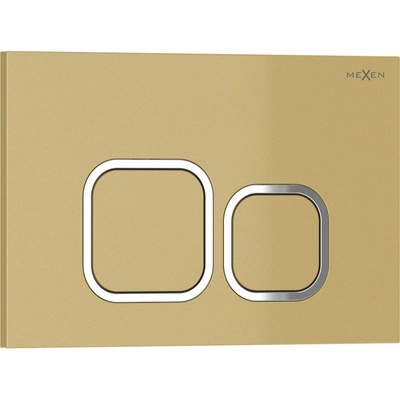 Mexen Tex 03 бутон за промиване, златен - 6103-06 (6103-06)