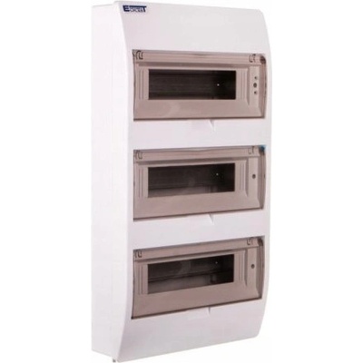 INCOBEX INC-02811 MODULÁRNÍ ROZDĚLOVAČ S36 (3x12) NÁSTĚNNÝ IP40 S KRYTEM