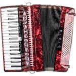 Latone MasterChord 37K 96RD Пиано акордеон Red (<![CDATA[AR-137K96BS-RD]]>)