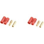 Fusion Позлатен конектор 3.5mm с пластмасов капак (2бр)