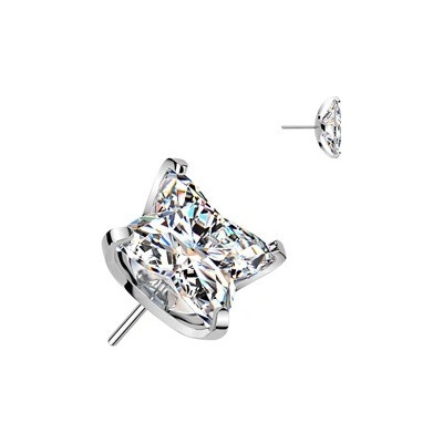 Šperky4U Ozdobná část k PUSH IN piercingu TITAN TIT1701-C