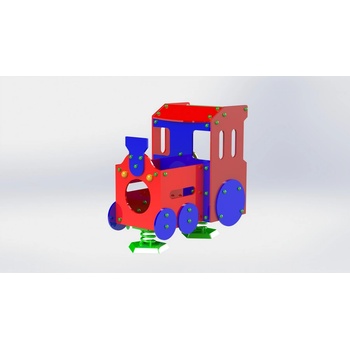 Playfactory ДЕТСКО СЪОРЪЖЕНИЕ locomotive ph0013-1 (ph0013-1)