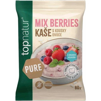 topnatur Pure kaša Mix berries instantná ryžová 60 g