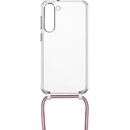 FIXED Pure Neck s růžovou šňůrkou na krk Samsung Galaxy S23+ FIXPUN-1041-PI