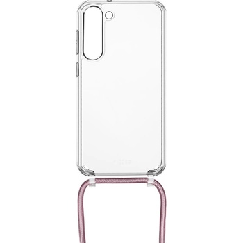 FIXED Pure Neck s růžovou šňůrkou na krk Samsung Galaxy S23+ FIXPUN-1041-PI