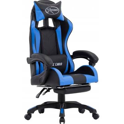 VidaXL 287986 ekokůže černo-modré