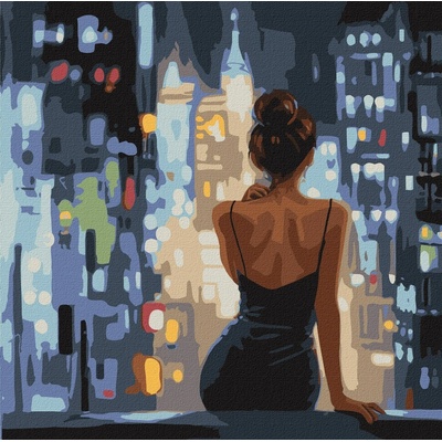 Ideyka Ideyka Malování podle čísel Konec večírku 40 x 40 cm