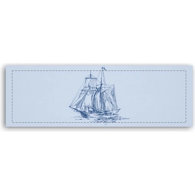 Fotoobraz 150x55 cm panorama plachetnice