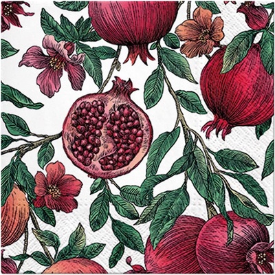 PAW servítky L Pomegranate 33x33cm
