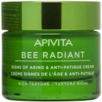 Apivita Bee Radiant extra výživný pleťový krém proti starnutiu a na spevnenie pleti 50 ml
