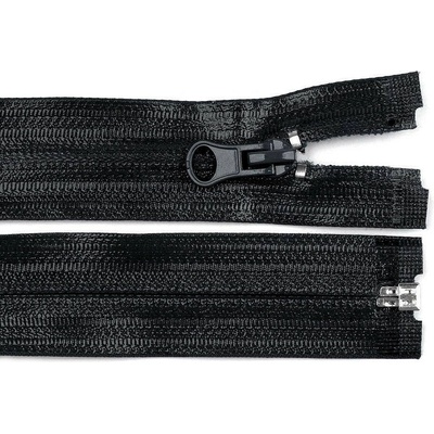 Prima-obchod Voděodolný zip No 7 délka 75 cm spirálový, barva 332 černá