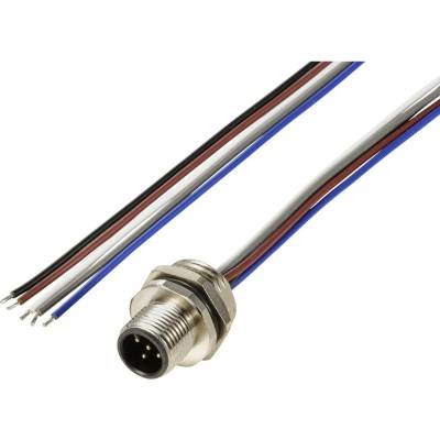 TRU COMPONENTS Vestavná zástrčka pre čidlo/aktuátor, TC-12833036, piny: 5, 0.5 m, 1 ks