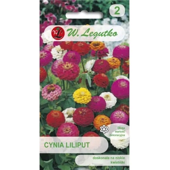 W. Legutko Елегантен микс от цинии Лилипут