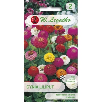 W. Legutko Елегантен микс от цинии Лилипут