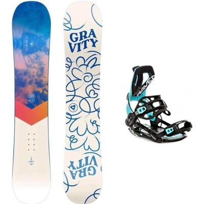 Gravity Mist 24/25 dámský snowboard + Raven Fastec FT360
