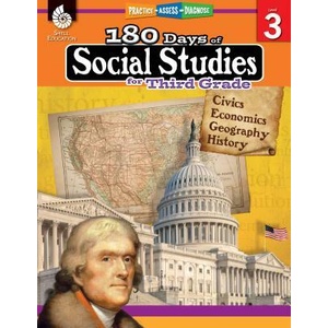 180 Days of Social Studies for Third Grade | Shell Education (ISBN: 9781425813956)