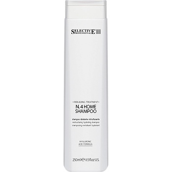 Reštrukturačný a hydratačný šampón Selective Professional N.4 Home Shampoo 250 ml