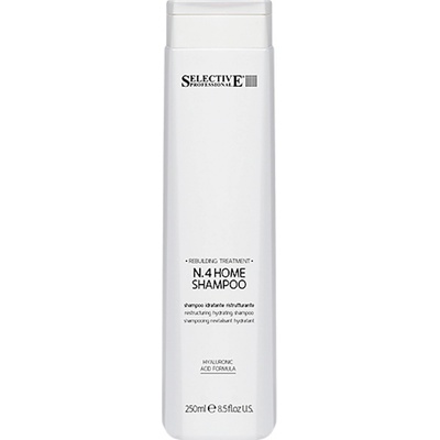 Reštrukturačný a hydratačný šampón Selective Professional N.4 Home Shampoo 250 ml