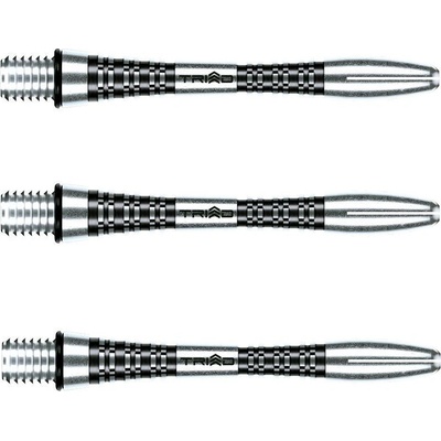 Winmau Triad Aluminium, černé krátké