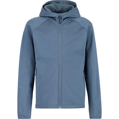 Stoic Детско вълнено яке Stoic Kid's MerinoFleece270 KuolpaLightSt. Zip Hoody Merino hoodie - Ocean Blue - размер 140 (EU) (703-6661-0414)