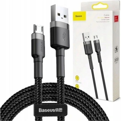 Baseus 0,5m, šedo-černý CALKLF-AG1 USB-A na Lightning