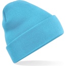 Beechfield zimní čepice Original Cuffed beanie tyrkysová