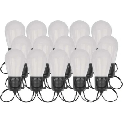 Emos LED světelný párty/vánoční řetěz 15× hruška, 15 m, venkovní i vnitřní, RGBIC WiFi
