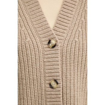 Nanushka Вълнена жилетка Nanushka KAROLIN в бежово NW25RSCA11974 (NW25RSCA11974)