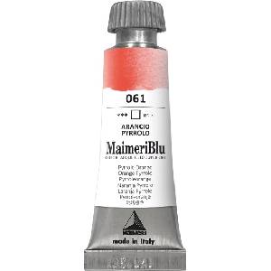 Maimeri Blu Акварелна боя Orange Pyrrolo 061 12 ml 1 бр (M1609061)