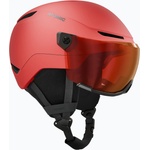 Atomic Детска скиорска каска Atomic Revent Visor Jr red/red flash