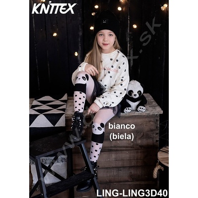 Knittex Pančuchové nohavice Ladybird Bianco