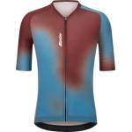 Santini Фланелка с къс ръкав за колоездене Santini Aura S/S Jersey Cycling jersey - Cioccolato (056-3860-0215)