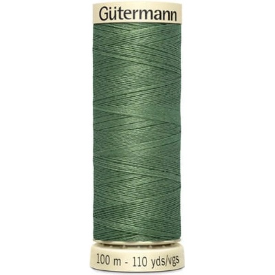 Nit PES Gütermann 100 (100m) - univerzální barva 296 - zelená