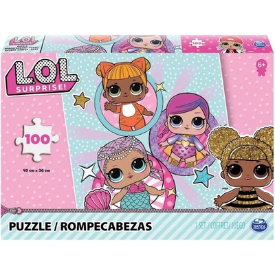 Lol Spin Master L. O. L. Изненада! - Пъзел с 4 кукли (100 части) (20114665) (52032)