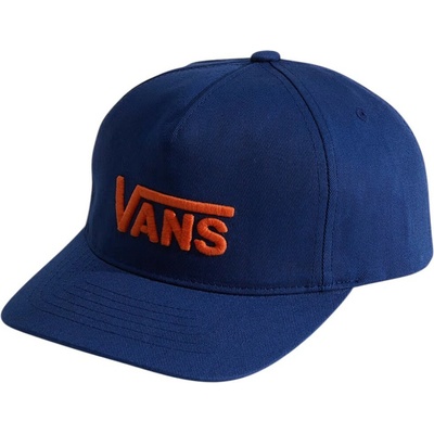 Vans DROP V LOGO SNAPBACK Modrá Oranžová