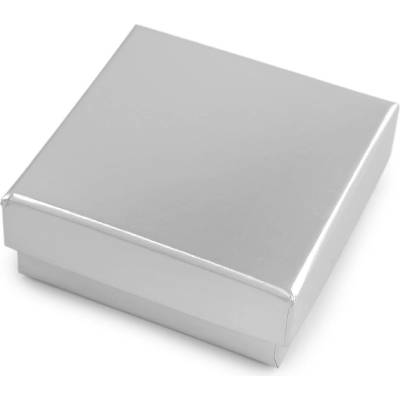 Stoklasa Krabička na šperky 8x8 cm Balení: 1 ks, Varianta: 4 (8x8cm) stříbrná 4 (8x8cm) stříbrná