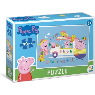 DODO Prasátko Peppa Zmrzlina 30 dielov