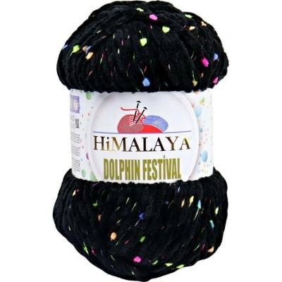 Himalaya příze Dolphin Festival 81111 černá