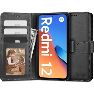 Púzdro TECH-PROTECT WALLET XIAOMI REDMI 12 čierne