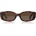 Firetrap Слънчеви очила Firetrap Women's Oversized Sunglasses - Brown Rtangle