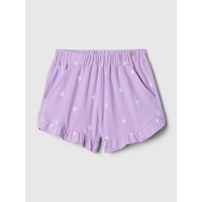 GAP 440538-03 Baby bavlněné kraťasy Fialová