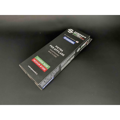 Naniwa AMB MV-502/510 BOX Заточващ камък Naniwa 220/1000 Economical Stone комплект с кутия за съхранение