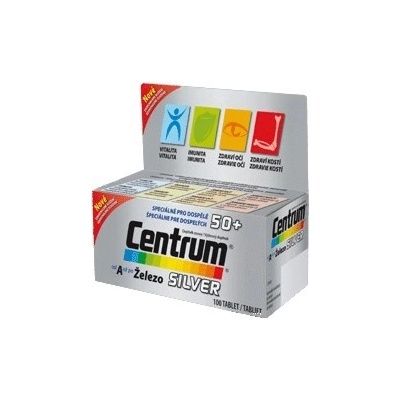 Centrum Silver 50+ od A až po Železo 30 tabliet