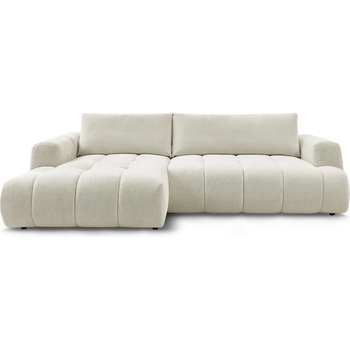 Bobochic Бежов сгъваем/с място за съхранение ъглов диван (ляв ъгъл) Fuji - Bobochic Paris (106510)