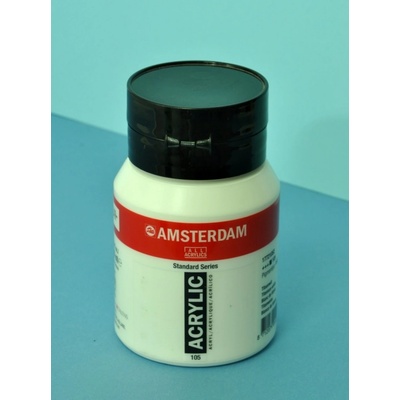 Amsterdam Akrylová barva 500 ml Titanová běloba