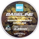 Nash Splietaná Šnúra Baseline Sinking Braid Camo 1200 m 0,28 mm 13,6 kg