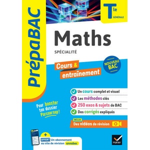 Prépabac Maths (spécialité) Tle générale - Bac 2024 | Michel Abadie, Jacques Delfaud, Annick Meyer, Jean-Dominique Picchiottino, Martine Salmon, Sophie Touzet (2023)